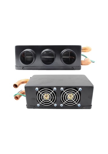 Suntek Kamyon Rv lar Suv 24 V Kış İçin Uzay Isıtıcı Buz Çözücü Siyah