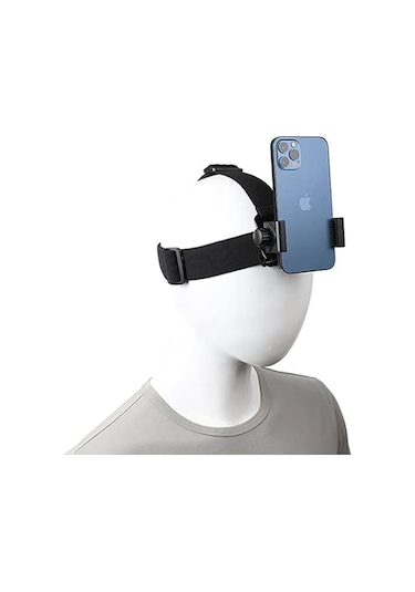 Gplus Gp4624pv Cep Telefonu Tutuculu Aksiyon Kamera Uyumlu Vlog Video Çekim 4 Parça Kafa Bandı Seti Çok Renkli