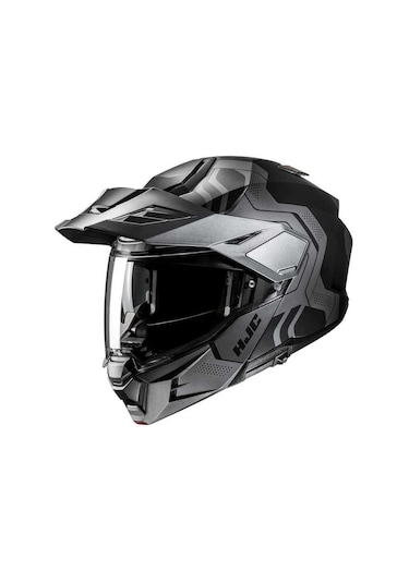 Hjc İ80 Velly Mc5sf Çene Açılabilir Kask Gri Siyah