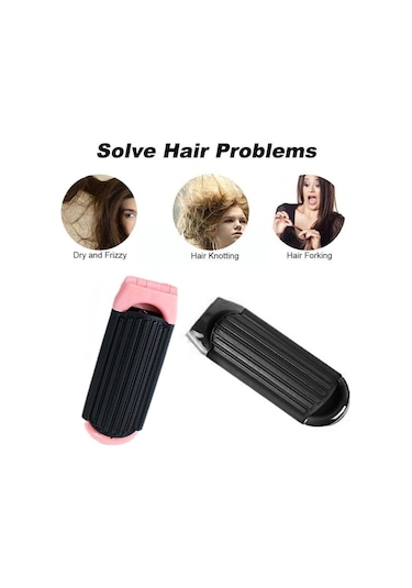 Paket Katlanabilir Aynalı Tarak, Anti-statik Saç Fırçası, Kompakt