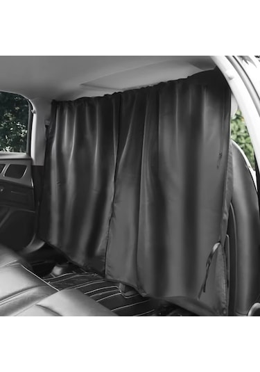 Xuweiwei Black Privacy Screen Araç Gizlilik Perdesi Bölme Perdesi