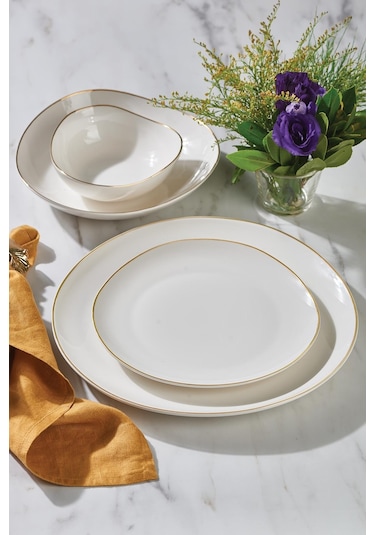 Neva N3523 Gold İkon 28 Parça 6 Kişilik Yemek Takımı