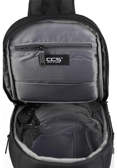 Ççs 31301 Tek Omuz Askılı Çapraz Göğüs Çantası Siyah