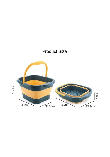 Wikhostar Katlanabilir Pedikür Kovası