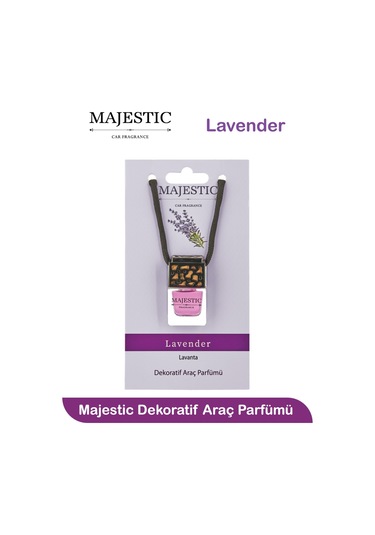 Majestic Oto Kokusu Lavanta 7 Ml - Dekoratif Araç Parfümü