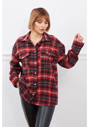 Dparis Ekose Desenli Oduncu Gömek