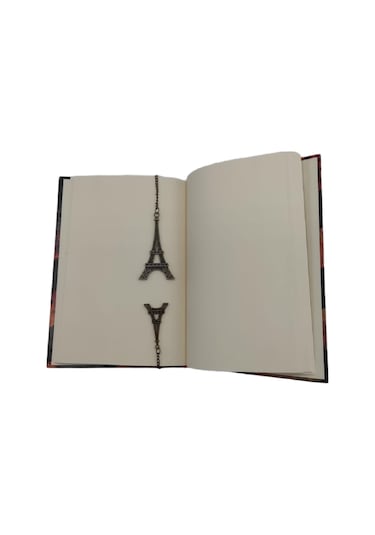 Metal Eyfel Kulesi Kitap Ayracı
