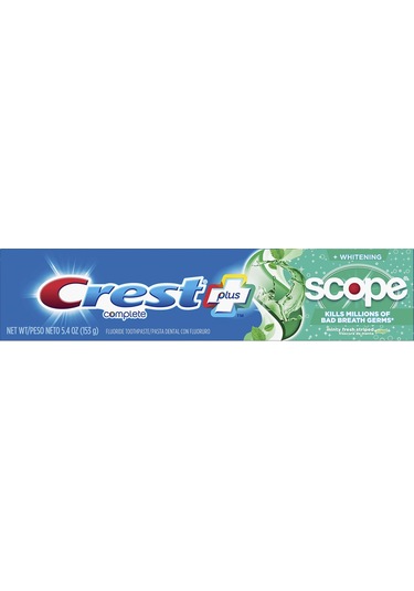 Crest Plus Scope Komple Beyazlatıcı Diş Macunu 153 G