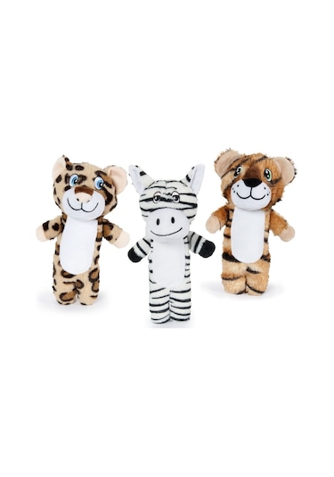 Karlie 23 CM Leopar Peluş Köpek Oyuncağı