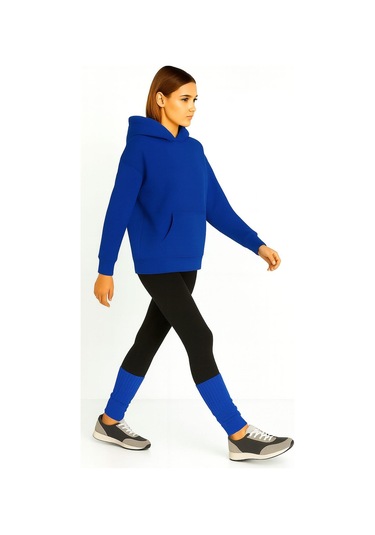 Basic Kalın Pamuk İçerikli Tozluk Saks