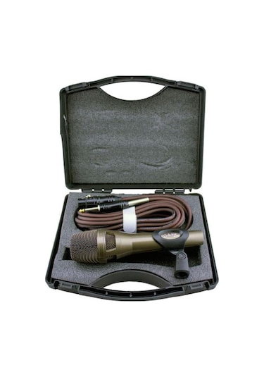 Sline T-mke01 Audio Premium Seri Metal Gövde Kablolu El Mikrofunu Çantalı