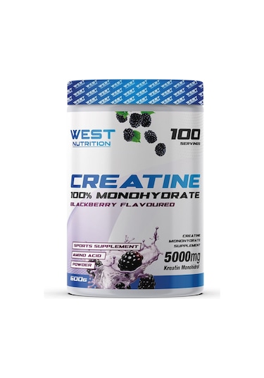 West Nutrition Kreatin Monohidrat 100 Servis Aromalı + Hediye