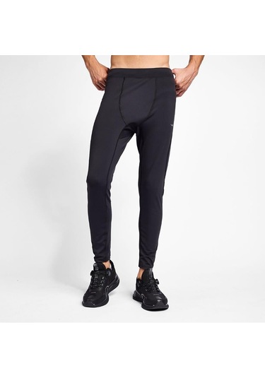 Lescon 25b-1006 Erkek Koşu Tayt SiYAH Siyah