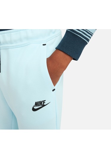 Nike Tech Fleece Jogger Çocuk Eşofman Altı-sprtx Bebe Mavi - Beyaz