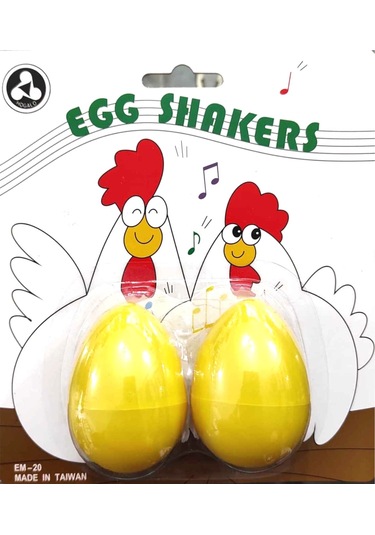 Maxtone Osc48yl Yumurta Shaker İkili Sarı