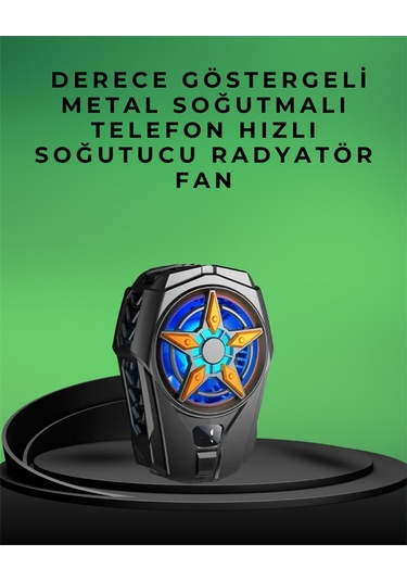 Yarı İletken Soğutmalı Mobil Fan - Akıllı Telefonlar İçin Soğutucu