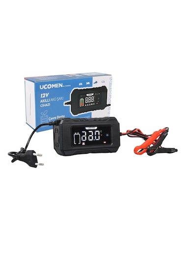 Ucomen Uc-c120501b 12v 6a Siyah Akü Şarj Cihazı