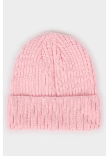 Defacto Kız Bebek Triko Bere E9999a525wnpn114 Pembe