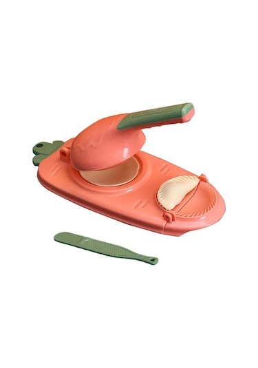 Pembe Ergonomik Saplı Hamur Pres Makinesi Pratik Basit Kullanım Dıy Cilt Artefakt Yapıcı Pembe