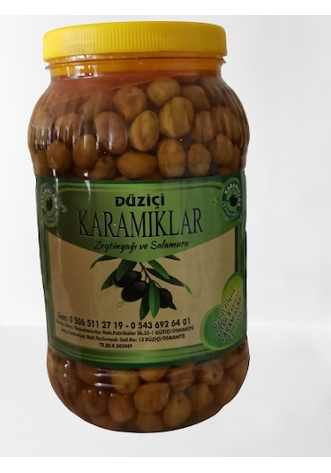 Düziçi Karamıklar Yeşil Kırma Zeytin 3 KG
