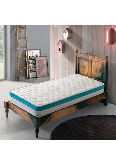 Uzunbebe 90X185 Pc Parrot Alpha Ortopedik Tek Kişilik Yaylı Yatak