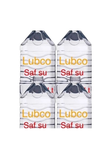 Lubco Destile Gümüş Suyuna Uygun Ütü / Akü / Forklift / Radyatör / Robot Saf Su 4x5 20 L