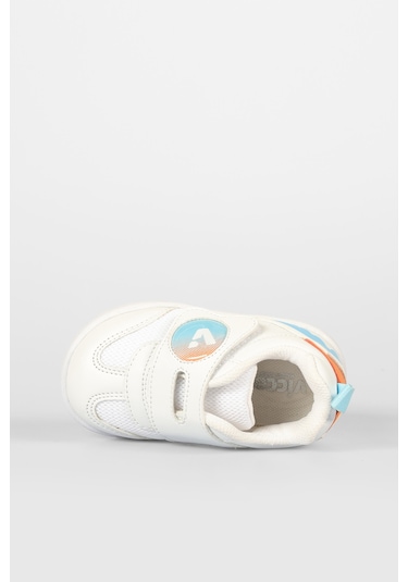 Vicco Donut Basic Erkek İlk Adım Beyaz/mavi Sneaker Beyaz - Mavi