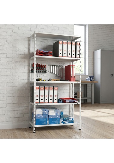 Koçtaş Bricol 30 Beyaz Raf Sistemi