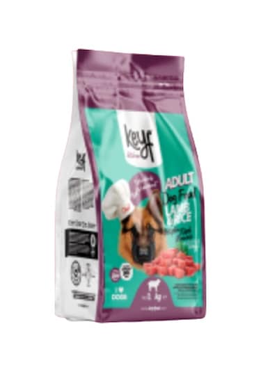 Keyf Kuzu Etli ve Pirinçli Yetişkin Köpek Maması 1 KG