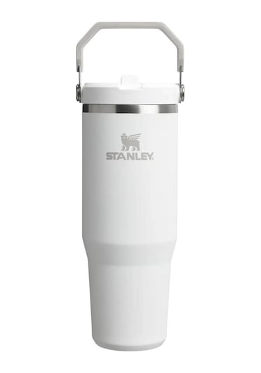 Stanley The Iceflow Flip Straw Pipetli Termos Bardak 0,89 Lt-10-12043-069 Beyaz