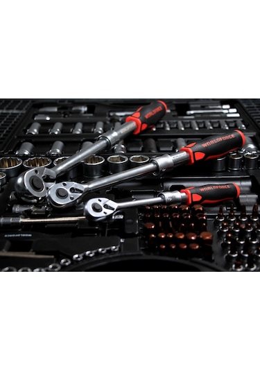Worldforce S-ultra 156 Pc Profesyonel Lokma Takımı 1/4".3/8".1/2"
