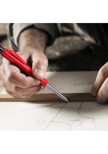 Hangfox Ahşap İşçilik Kalemi İçin Değiştirilebilir Mine Seti - Siyah Ve Altın Karışık 5 Adet - Sadece Mine, Kalem Değil