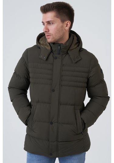 White Stone San Jose 58155 Slim Fit Kaban Haki-Haki