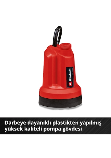 Einhell GE-SP 18 LL Li - Solo, Akülü Dalgıç Pompa - Temiz Su (Akü ve şarj cihazı dahil değildir) - 4181560