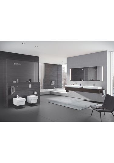 Grohe Sıvı Sabunluk Seti Eurocube Krom - 40756001