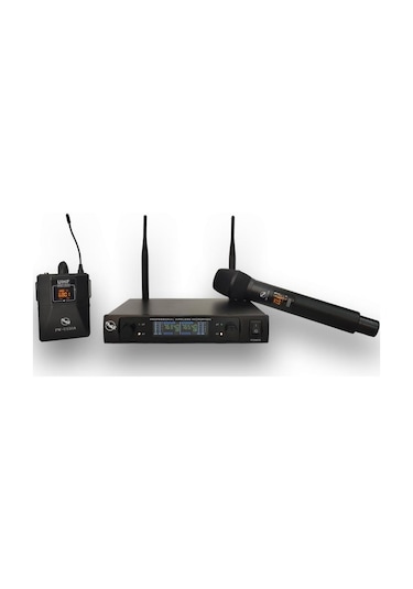 Pawer Pw-u150a Ey Kablosuz Uhf Mikrofon Seti: El, Yaka Ve Kafa Mikrofonu