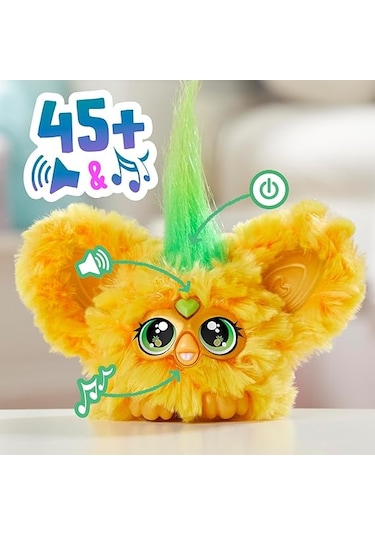 Furby Furblet İnteraktif Peluş Hoo-lah G1612 Çok Renkli