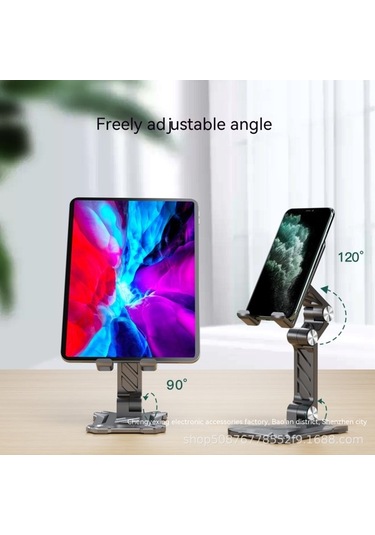 Agoodshop Standlı Telefon Tutucu - Yeşil