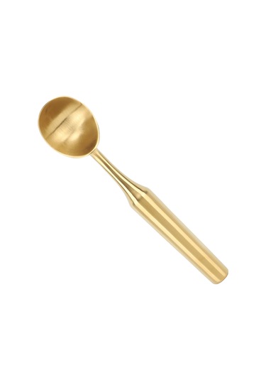 Yaleker 304 Paslanmaz Çelik Dondurma Kaşığı - Uzun Saplı, Multifonksiyonel Toplama Aracı, Kuru Tutma Ve Temizliği Kolay Altın