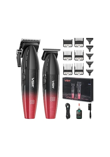 Vgr V-640 Profesyonel Saç Kesme Makinesi 9000 Rpm, Paslanmaz Çelik, Usb Şarjlı