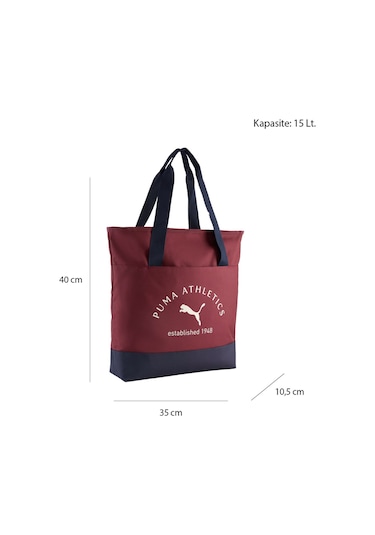 Puma Phase Class Tote Unisex Omuz Çantası Bordo