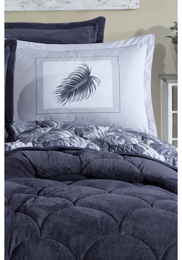 Nordqueen Wellsoft Tek Kişilik Uyku Seti Çift Taraflı Puma Lacivert