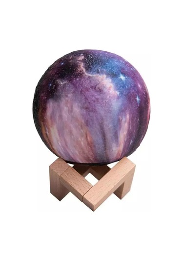 Galaksi Dekoratif Dokunmatik Ve Şarjlı Gece Lambası Çok Renkli
