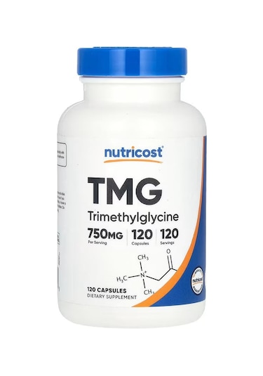 Nutricost Tmg Trimethylglycine Betaine Anhydrous 750 Mg 120 Capsules