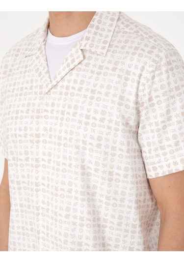 Pierre Cardin Erkek Bej Gömlek Kısa Kollu 50304509-vr011 Bej Pierre Cardin Erkek Bej Gömlek Kısa Kollu 50304509-vr011 Bej