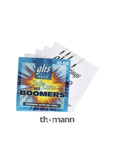 Ghs Boomers Usa Zero 4 Tel Bass Gitar Tel Seti- 45-105