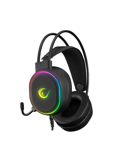 Rampage Kulaklık Rogue Sıyah Usb Rgb Ledlı Gamıng Esnek Mıkrofonlu Oyuncu