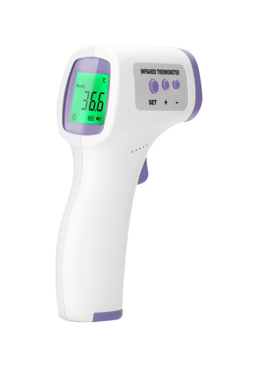 Ruicoo Hızlı Ve Hassas Kızılötesi Alın Termometresi - Lcd Ekranlı, Aaa Pil İle Çalışır