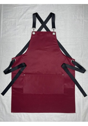 Levına Mutfak İçin İş Önlüğü 325934538 Bordo