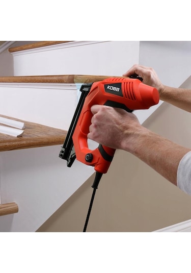 Kobb KBZ90 15-25 MM Zımba ve 15-32 MM Profesyonel Çivi Çakma Makinesi + 3000 Adet Yedek Zımba ve Çivi